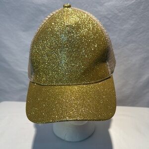 Gold Glitter Women's Trucker Hat